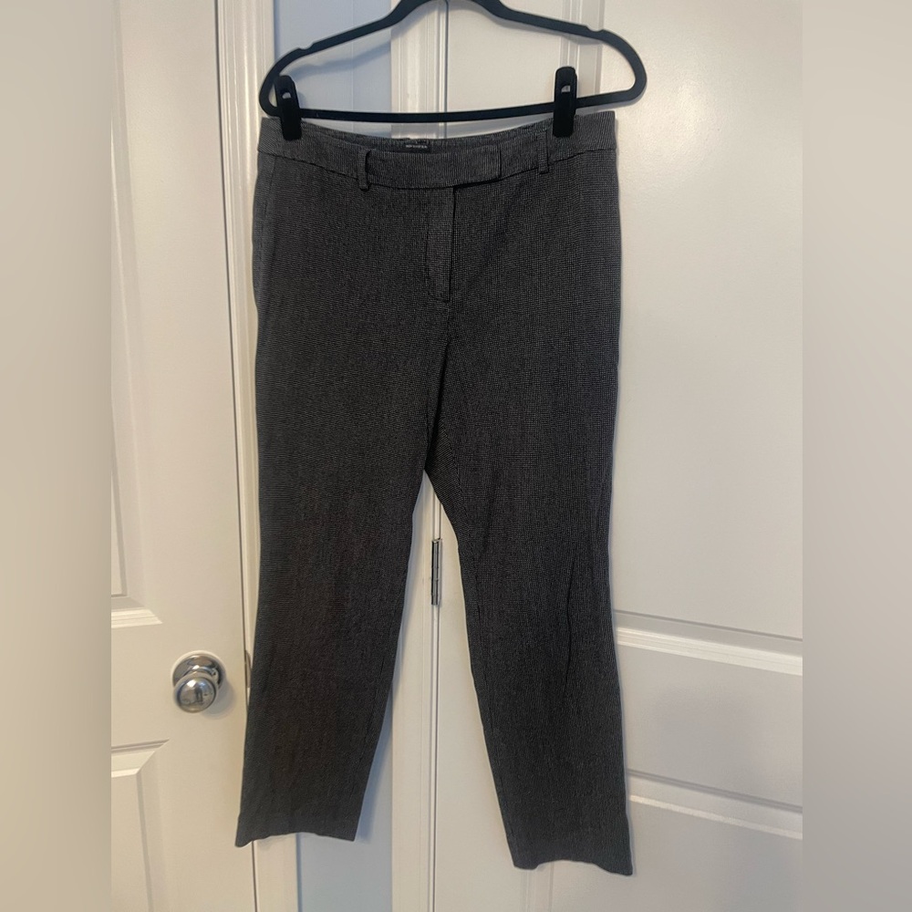 Talbots High Waist Slim Patterned Dress Pants Sz 10